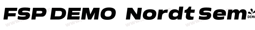 FSP DEMO   Nordt Sem字体转换